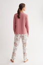 Pijama Flores Rosa Vintage N16123