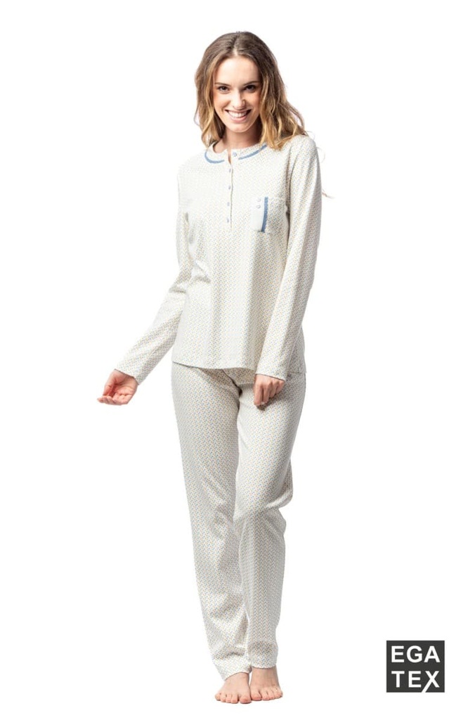Pijama Lunares Algodon 232531
